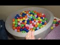 Memory Foam Ball Pit for Baby Toddlers, 36 x 12 in Easy to Clean REVIEW