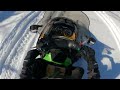 Glenburn Maine Snowmobile Trail Riding- 2004 arctic Cat Pantera 600 EFI