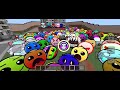 Custom Lobotomy Dash Nextbots Part 2 To 13 Addon In Minecraft | Geometry Dash Difficulty Faces