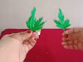 White Anemone Flower | Used plastic bags | How to make