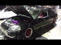 524whp B18B1 Civic EK Dyno