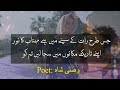 Bandh Len Hath Pe Seene Pe Saja Lein Tumko | Wasi Shah poetry | Best Shayari