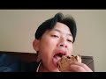 eating a cookie by only licking it