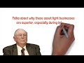 Charlie Munger: How to Get Rich During Inflation