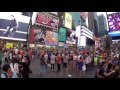 Spinning 'round Times Square