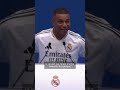 Mbappé, a los niños en su presentación en el Real Madrid: “La próxima vez puede ser uno de vosotros”