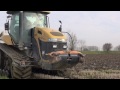 Ploughing in Paddy 2014 - Challenger MT765B + MGM 5 - Furrows