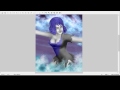 Juvia water nebula speed painting