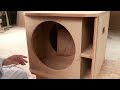 Restoration super loud active subwoofer system // Build new subwoofer system