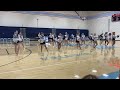 Riley County Middle School Cheer Halftime Routine 2/8/24