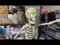 Animated Premium Skeleton Halloween Scene Prop Hyde & EEK! Boutique UNBOXING