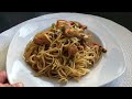 سباغيتي بمذاق خيااااالي على الطريقة الصينية أو الآسيوية /chinese pasta / wok spaghetti chinois / ‼️