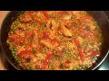Paella de pollo y conejo / Paella Recipe With Chicken & Rabbit