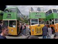 100 Years Since First Motorbuses in Glasgow, GVVT Parade of Vintage Buses, Scotland