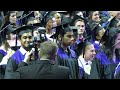 Abhi at Blue Valley North West High School Graduation Ceremony