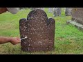 1765 Headstone Cleaning - Samuel Hatheway (ASMR)