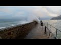 High Spring Tide Lynmouth Devon