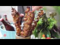 Vietnamese lemongrass chicken skewers (Gà xiên nướng)