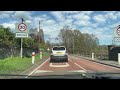 Driving in Central Scotland - Stirling to Callander - April 2022