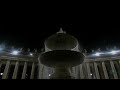 scenic St. Peter's square. Vatican city by night.Calm and peaceful. short film. Ela bros. Video 79