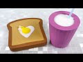 DIY How to Make Kinetic Sand Egg Toast and Milk Learn Colors for Kids
