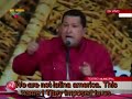 Chavez talks about the terms 'Latin America'