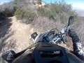 Falling over on my DR-Z400 on Main Divide Rd. in Ortega