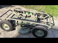 Remote controlled lawn mower DIY 4WD