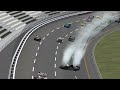 Lots of Smoke! Truck Series at Talladega 1/5/2015