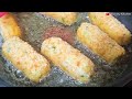 Bread Potato Roll Kabab Recipe | Veg Kabab Recipe | Potato Snacks Recipe | Easy Potato Roll