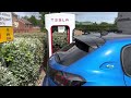 Our first Non-Tesla EV Supercharger Experience. UK. Peugeot e-208. Simples!