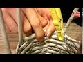 DIY How to Make a Basket from Recycled Newspaper - Handmade Basket Made of Newspapers - tutorial