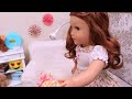 Doll draws house & becomes real! Play Dolls drawings for kids 30min