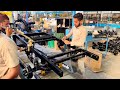 Amazing Process of Making Tuktuk Loader Rickshaw  In Factory