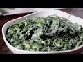 How to Make Creamed Spinach - Steakhouse Style Recipe