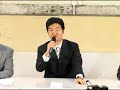 島田紳助　芸能界引退緊急記者会見　ノーカット フル
