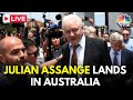 Julian Assange LIVE: Wikileaks Founder Julian Assange Lands in Canberra | Stella Assange | N18G