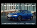 Die 20 meisstverkauften NEUWAGEN 2022 VW Tesla Skoda Cupra Dacia Toyota Fiat Seat Audi BMW