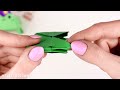 Origami Jumping Paper Frog | How to make paper fidget toy