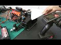 Making a 1/5 AWD V8 RC Car w/ MANUAL Gearbox! - Engine & Transmission Installation