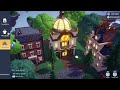 I MADE A COTTAGECORE TOWN IN THE FOREST OF VALOR 🌲 // Disney Dreamlight Valley