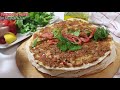 Lahmacun Recipe - How To Make Lahmacun In A Pan Without Oven