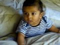 Aarnav at 5 months watching old songs on YouTube