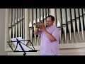 Trumpet and Organ: Johann Sebastian Bach - Air on G String from Suite No. 3