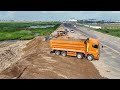 Part 4 Is The Best Add More Big Dump Truck To Fast Sand Filling Completely Soon
