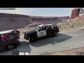 police chases in beamNG drive!!!! dash cam pov!