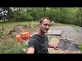 One Man Pours Concrete Pad | Part 2