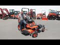 Kubota's kinda insane $27,000 zero turn mower | ZD1611