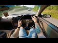 1993 Toyota Mark 2 (X90) 2.5 AT - POV TEST DRIVE