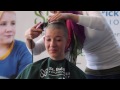 Zoe Piedra Shaves Her Head For St. Baldrick's